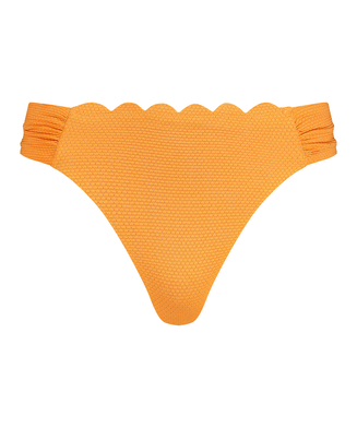 Bikini Slip Rio Scallop Lurex, Orange