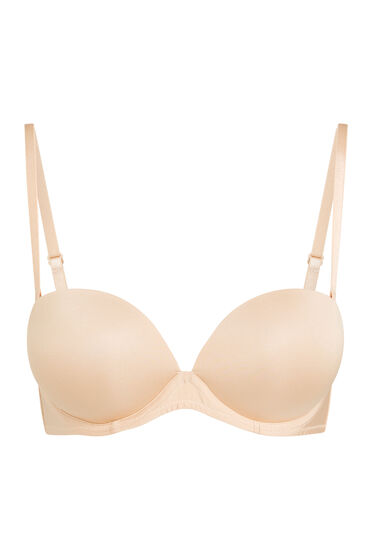 Thumbnail - Hunkemöller Vorgeformter Strapless-Maximizer-BH Beige