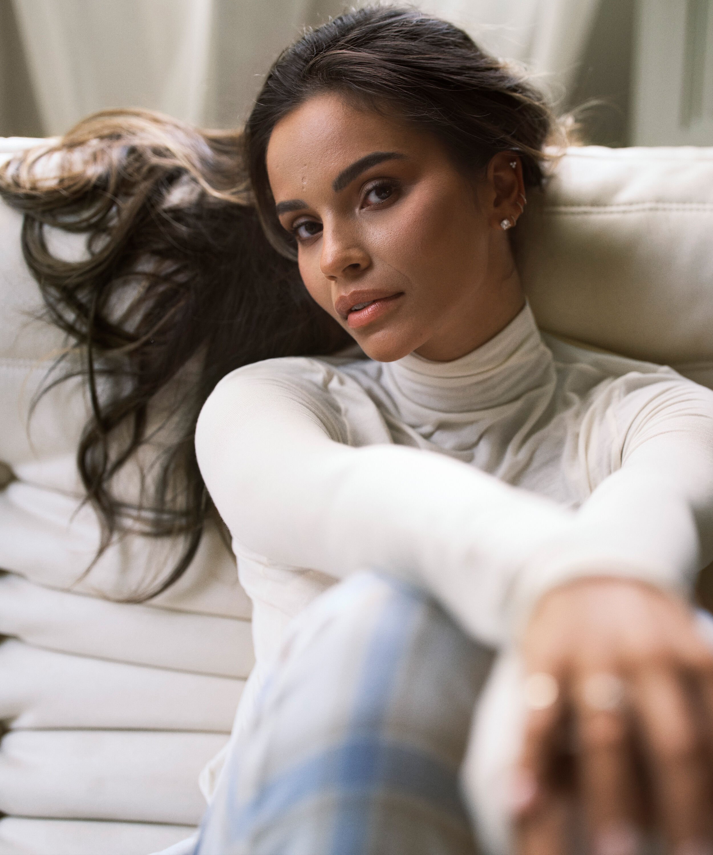 Super Soft Shirt aus Kaschmir-Mix mit Rollkragen