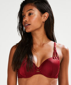 Vorgeformtes B&uuml;gel-Bikinitop Cinammon, Rot