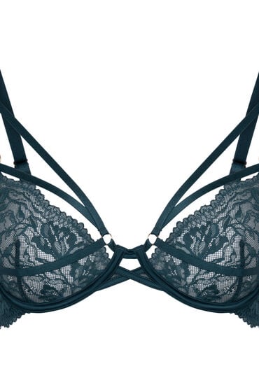 Thumbnail - Hunkemöller Amel Unwattierter Bügel-BH Blau