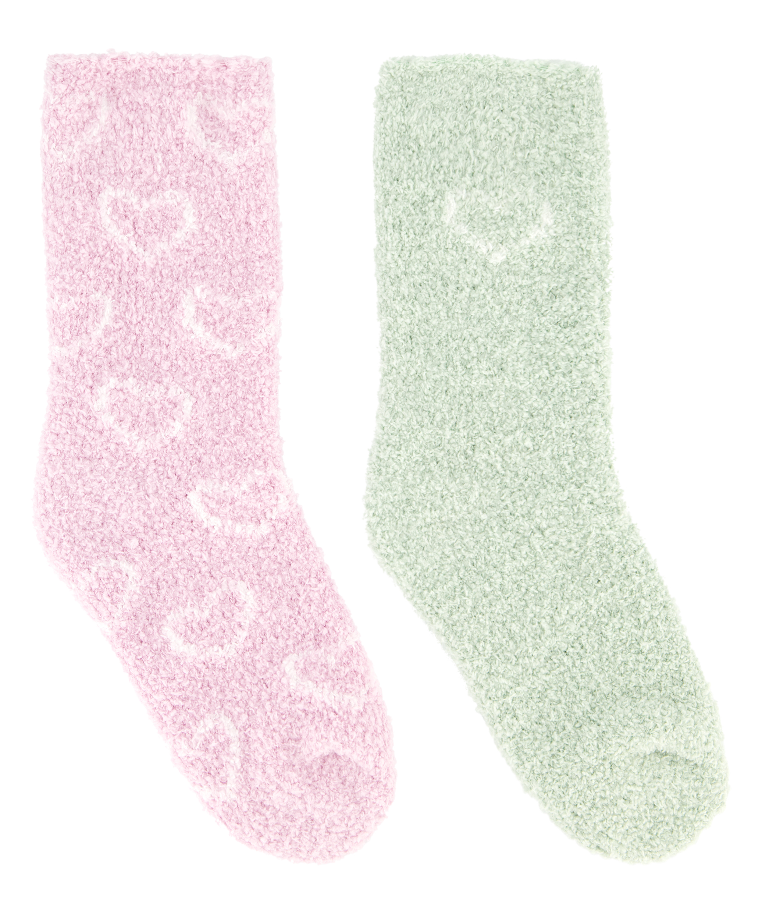 2 Paar Cosy Socks, Rosa, main