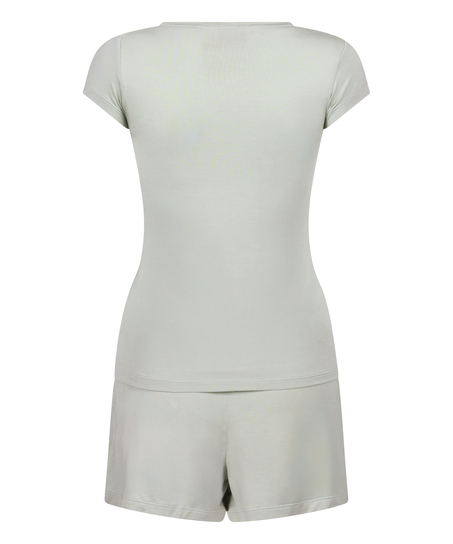 Hunkemöller Jersey Pyjama Set - Bequem Mit Gummizug & Rüschen