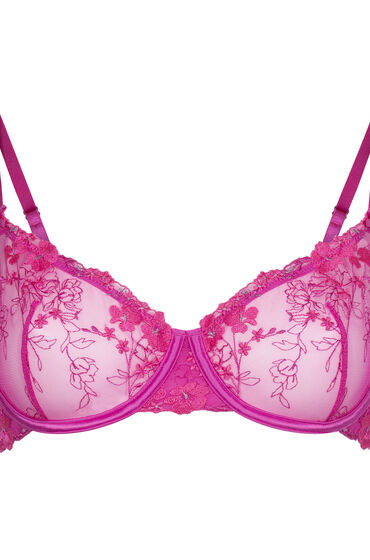 Thumbnail - Hunkemöller Peonie Unwattierter Bügel-BH Rosa