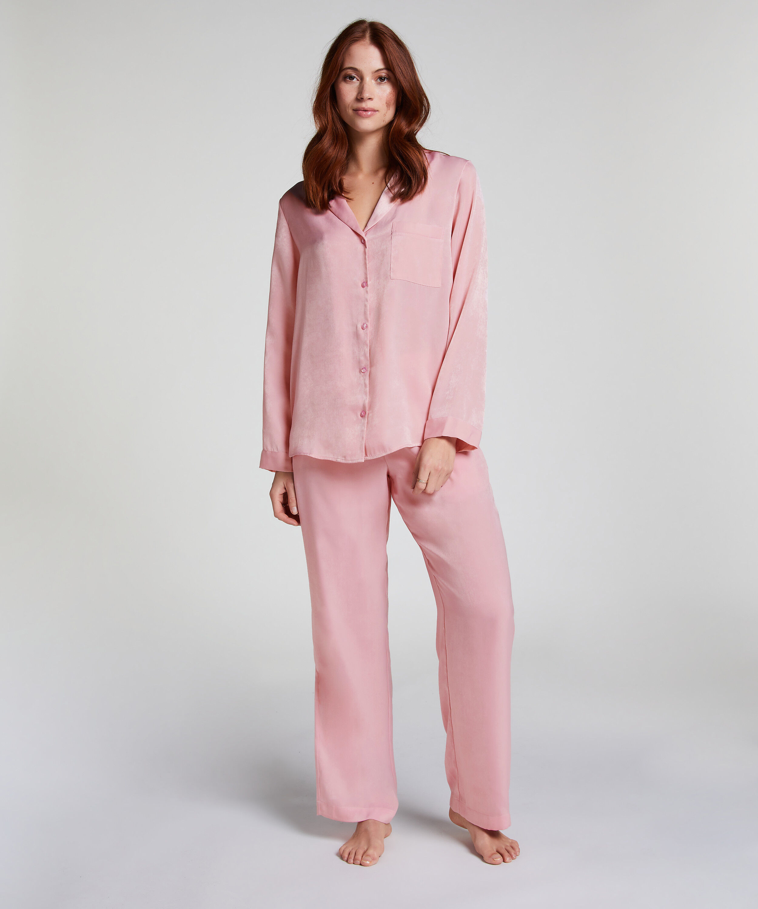Hose Satin, Rosa