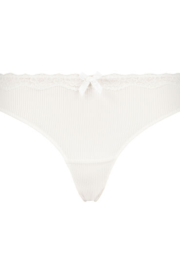 Thumbnail - Hunkemöller String Lola Weiß