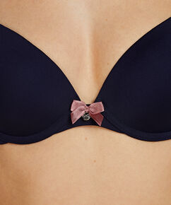 Vorgeformter B&uuml;gel-BH Plunge, Blau