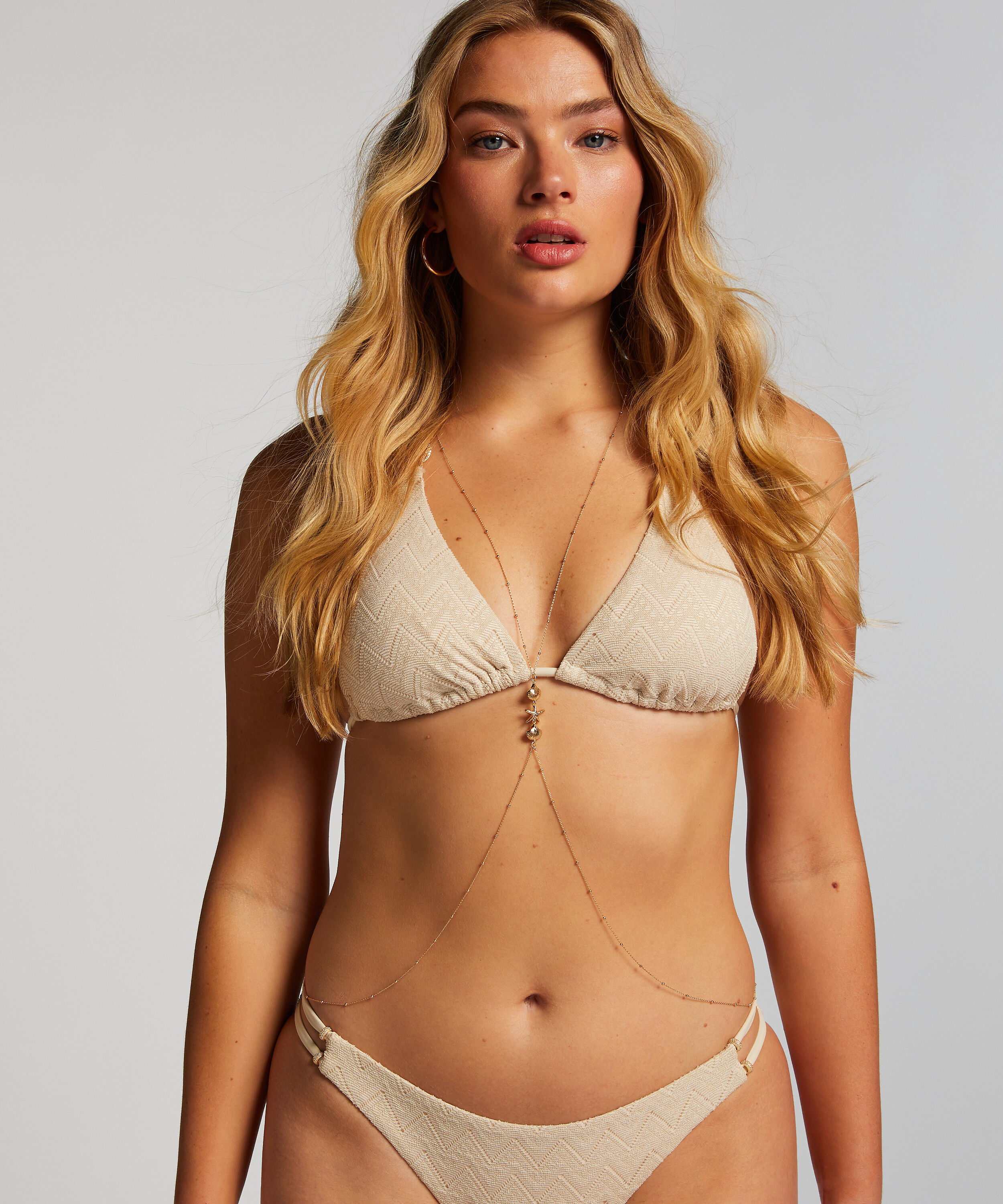 Body Chain Harnisch, Gelb Body Chain Harnisch, Gelb