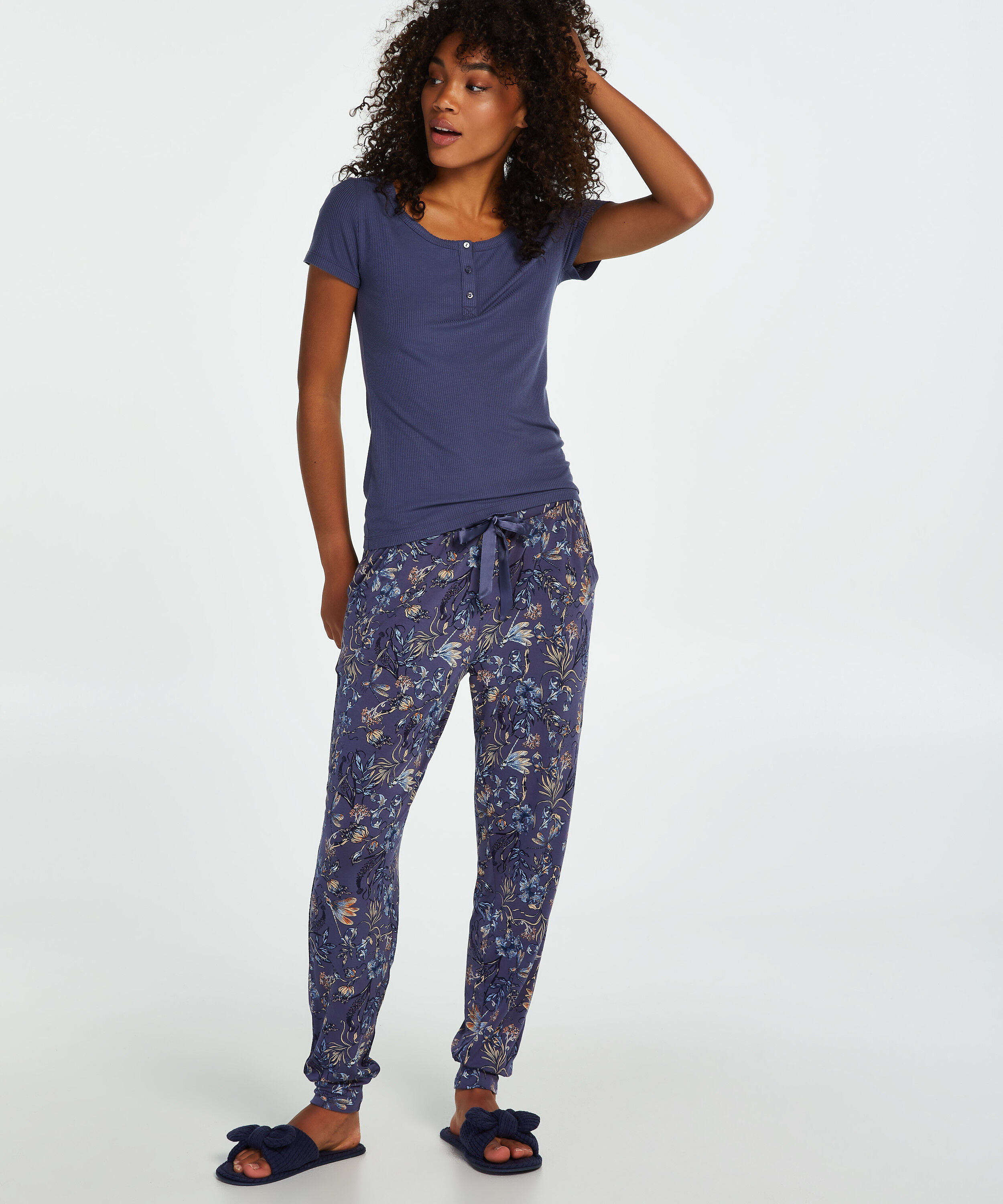 Pyjamahose Jersey Hosen Hunkemoller
