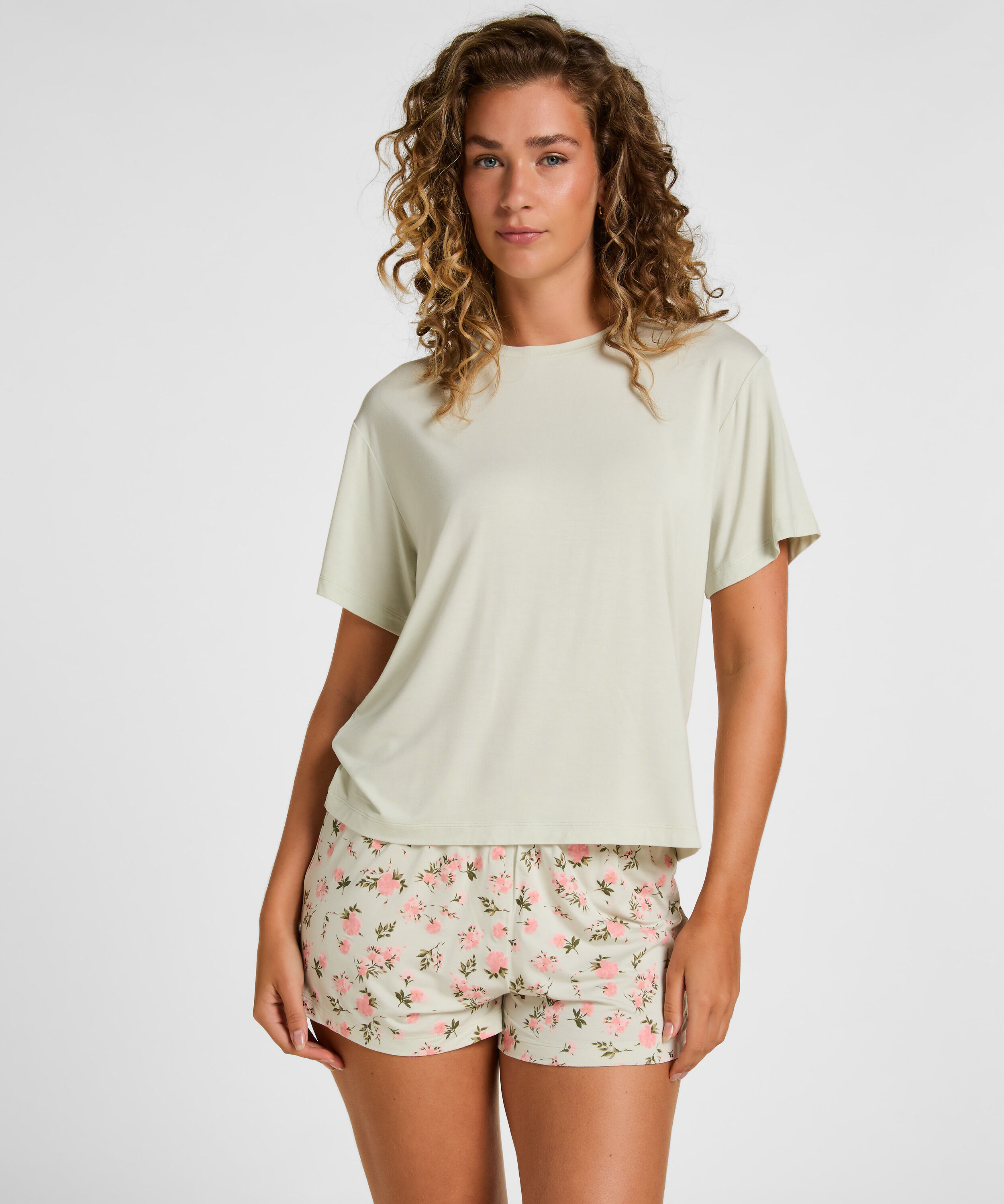 Pyjama Set Daisy, Grün
