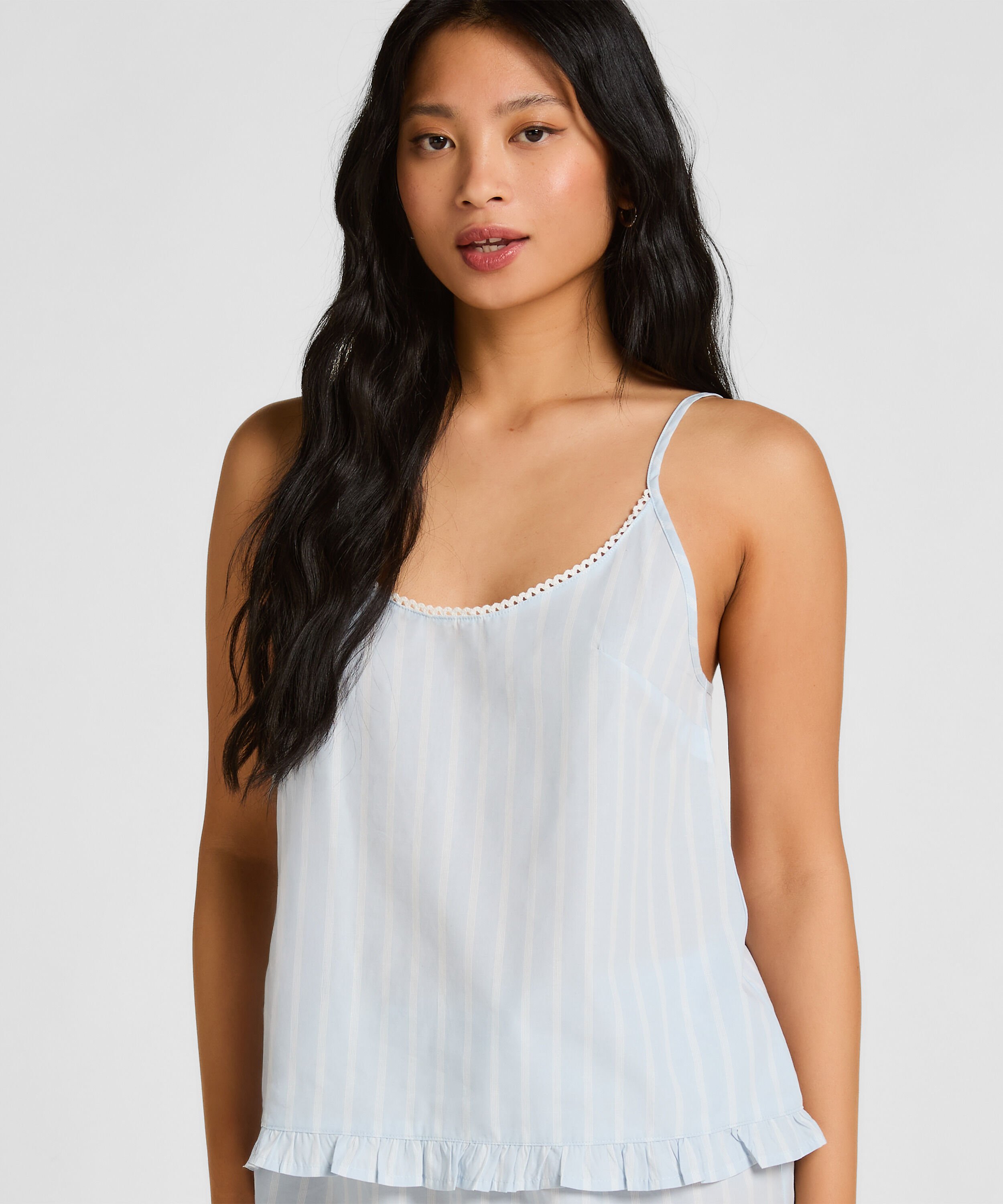 Cami Woven, Blau