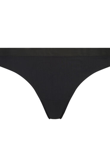 Thumbnail - Hunkemöller String Mesh Schwarz