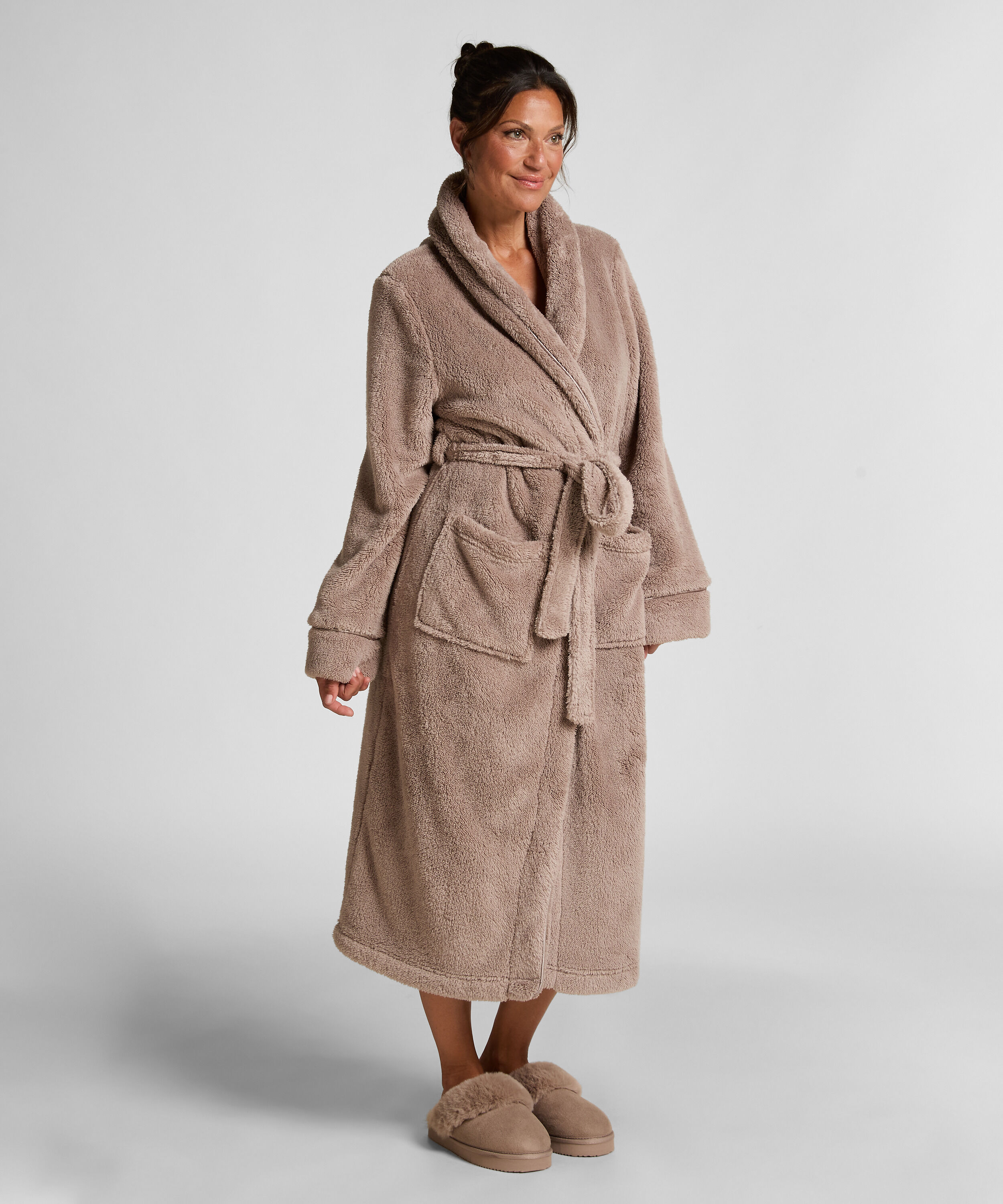 Bademantel Fleece