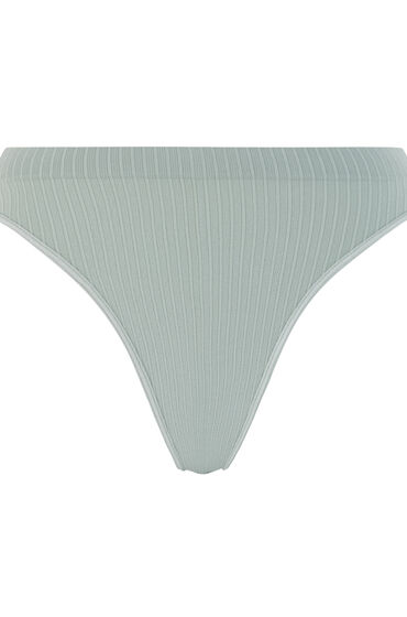 Thumbnail - Hunkemöller Hoch ausgeschnittener String Dianne Grün