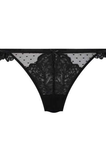 Thumbnail - Hunkemöller Posie String Schwarz