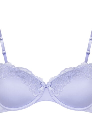 Thumbnail - Hunkemöller Vorgeformter Bügel-BH Lace & Shine Lila