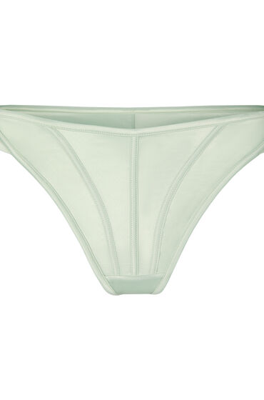 Thumbnail - Hunkemöller Highleg String Britt Grün