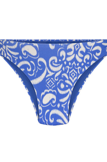 Thumbnail - Hunkemöller Bikini-Unterteil mit hohem Beinausschnitt Cancun Blau