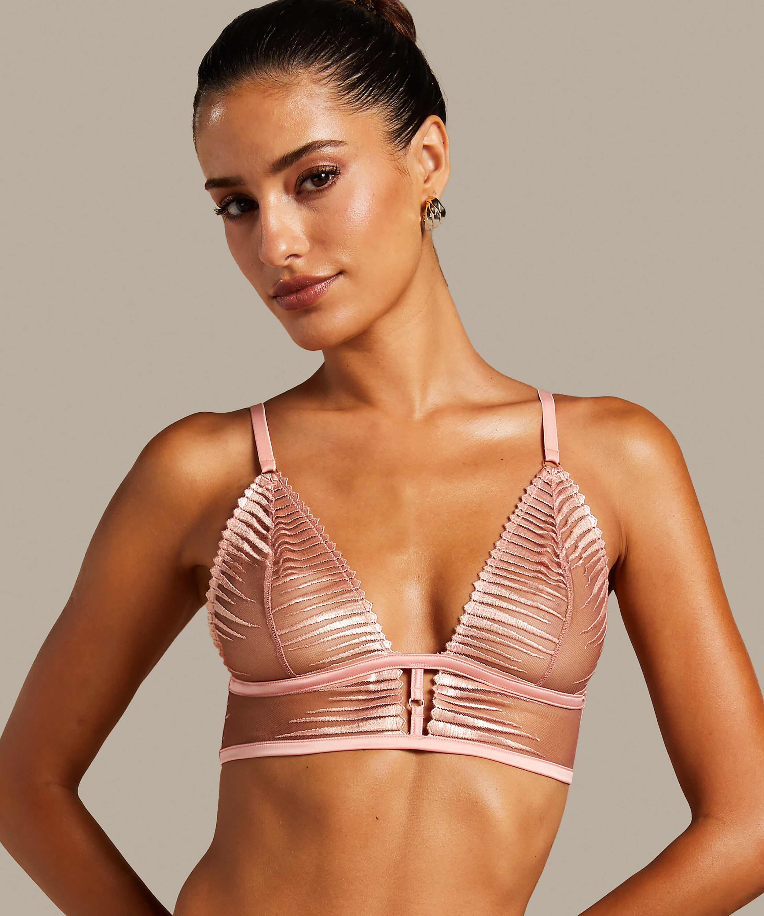 Bralette Alice, Rosa Bralette Alice, Rosa