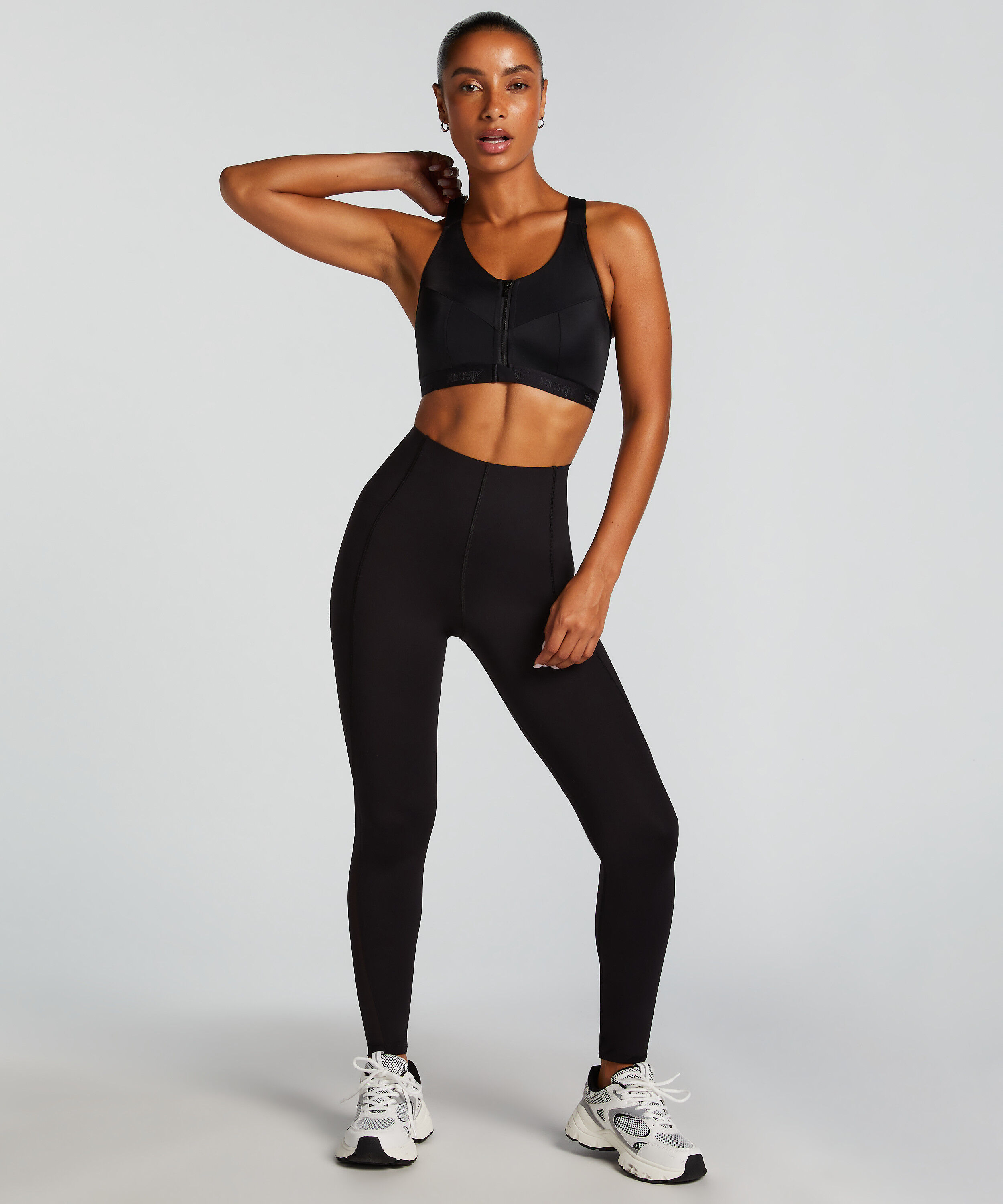 HKMX High Waisted Sportlegging Boost, Schwarz HKMX High Waisted Sportlegging Boost, Schwarz