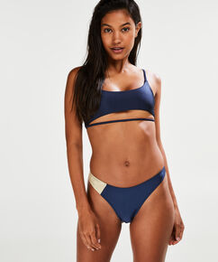 High-leg Cheeky-Bikinislip Dress Blues, Blau