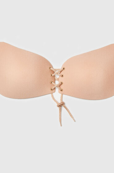 Thumbnail - Hunkemöller Push-up-Klebe-BH mit Seitenflügeln Beige