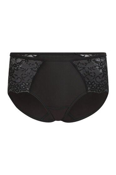 Thumbnail - Hunkemöller Superslip Midi aus Spitze Schwarz