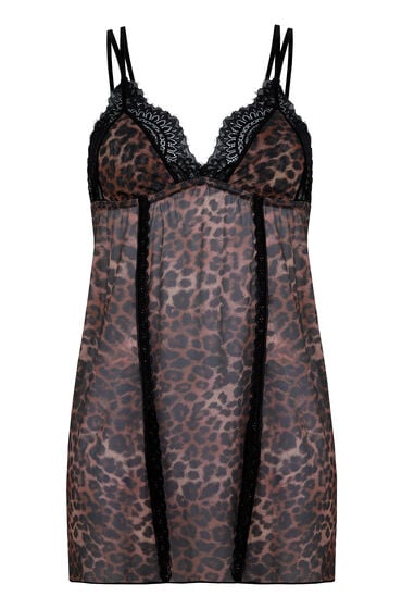 Thumbnail - Hunkemöller Ella Babydoll Braun