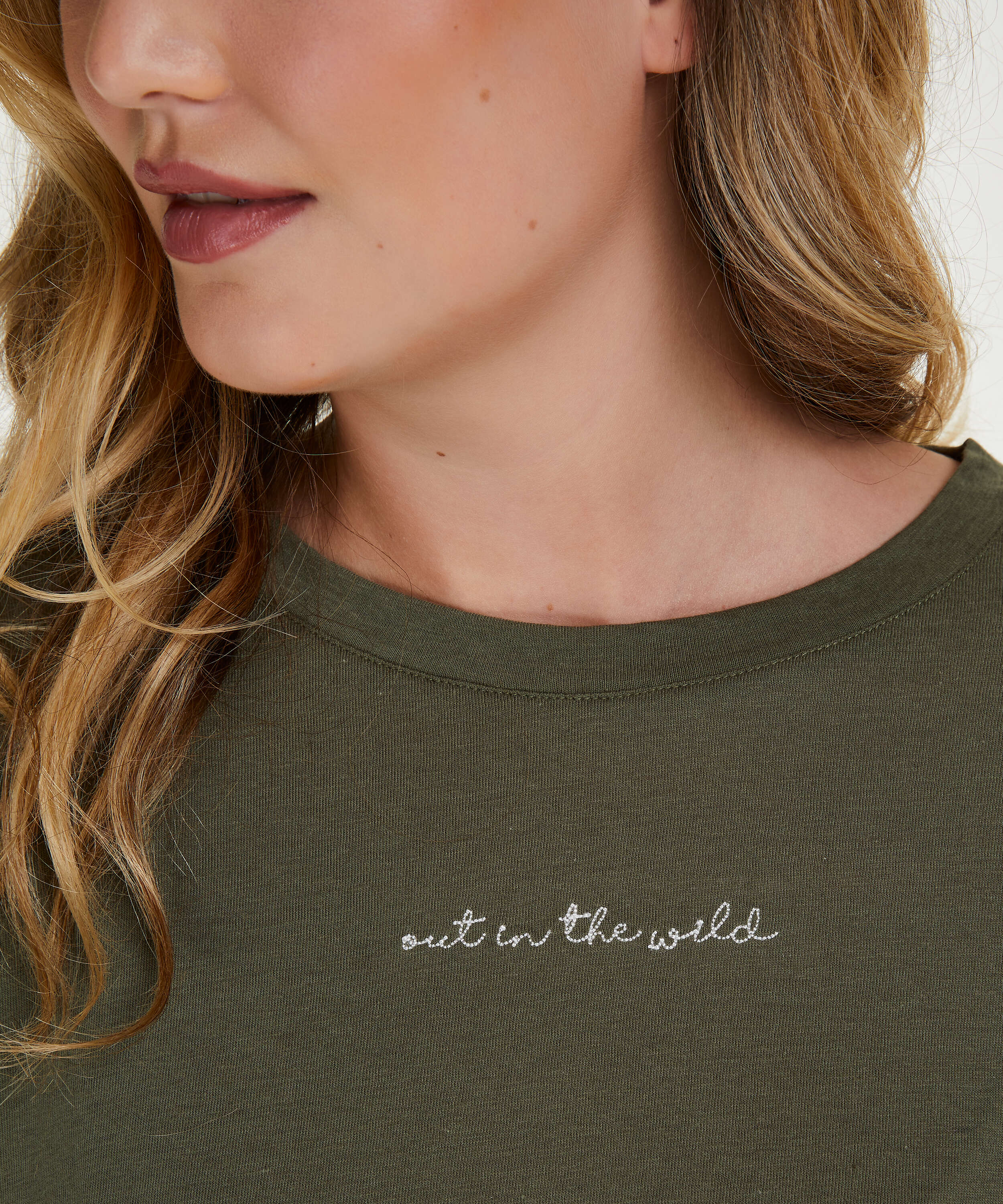 Langarm-Top Jersey Knot, gr&uuml;n, main