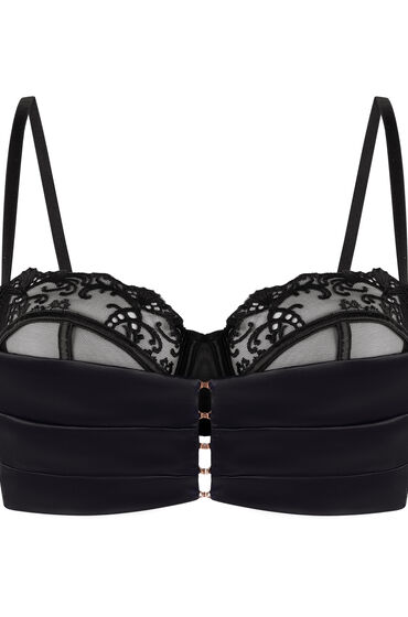 Thumbnail - Hunkemöller Unwattierter Bügel-BH Sveta Schwarz