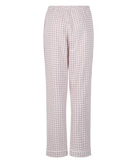 Pyjamahose aus Flanell, Lila