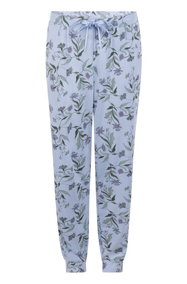 Thumbnail - Hunkemöller Pyjamahose Jersey Blau