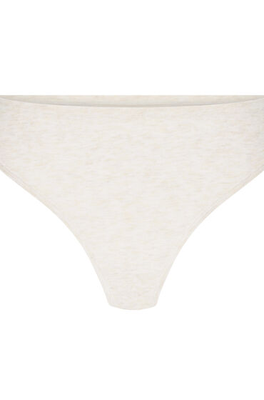 Thumbnail - Hunkemöller String aus weicher Baumwolle Beige