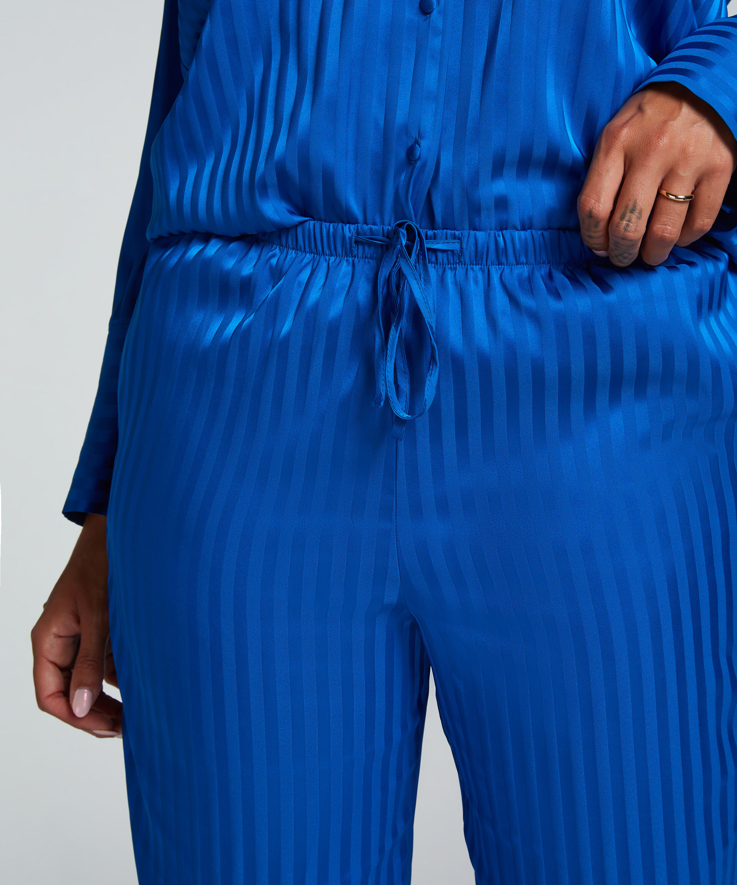 Hunkemöller Satin Hose – Elegante Langhose Mit Elastischem Bund Für Damen