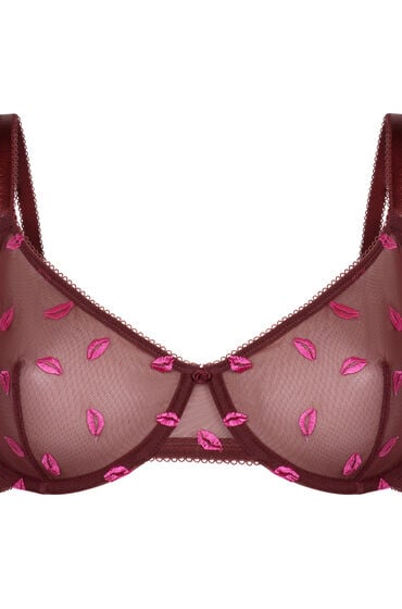 Thumbnail - Hunkemöller Ungepolsterter Bügel-BH Frida Rot