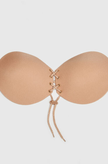 Thumbnail - Hunkemöller Push-up-Klebe-BH Beige
