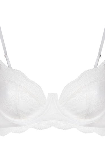 Thumbnail - Hunkemöller Unwattierter Bügel-BH Isabelle Weiß