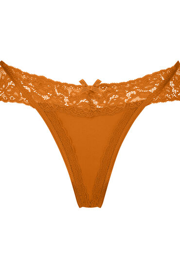 Thumbnail - Hunkemöller String Elliena Orange