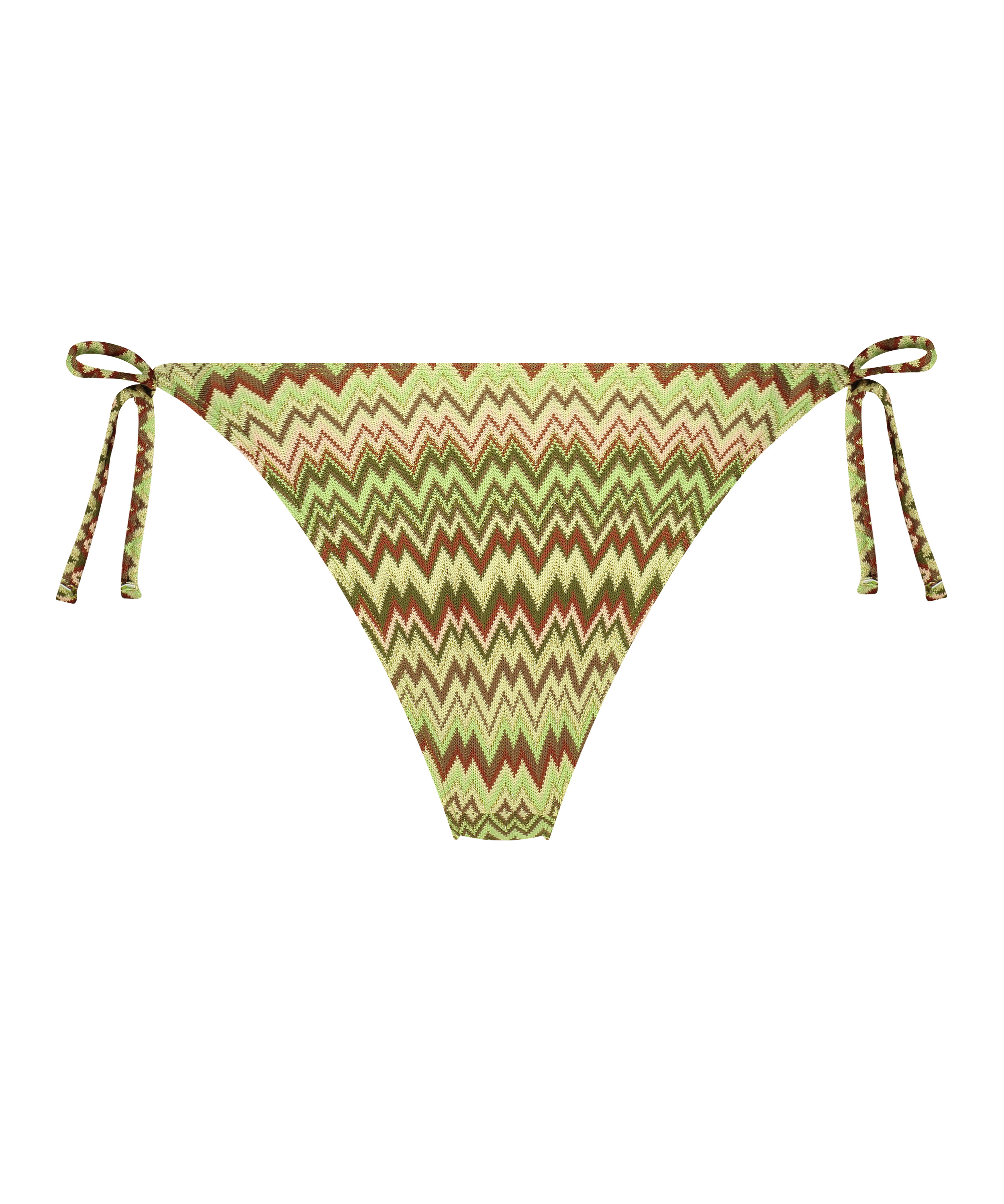 Bikini Slip mit hohem Beinausschnitt Alcapulco, grün, main