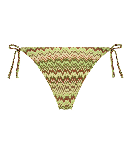 Bikini Slip mit hohem Beinausschnitt Alcapulco, grün