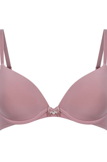 Thumbnail - Hunkemöller Vorgeformter Bügel-BH Plunge Rosa