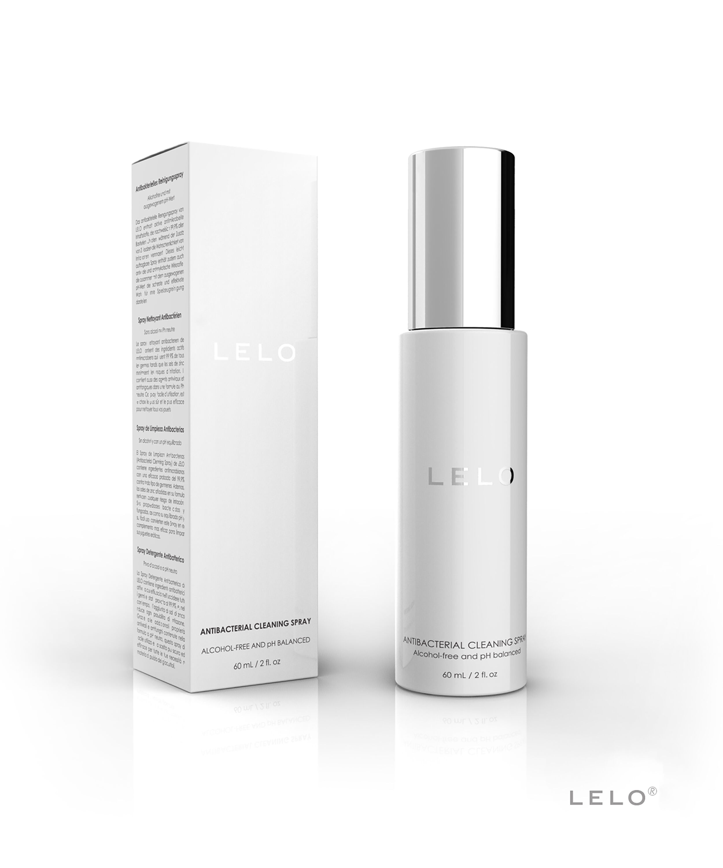 Lelo Premium Cleaning Spray 60 ML, Schwarz Lelo Premium Cleaning Spray 60 ML, Schwarz