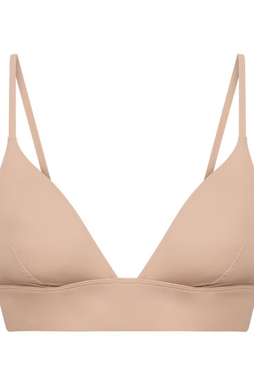 Thumbnail - Hunkemöller Triangel Bralette Smooth Beige