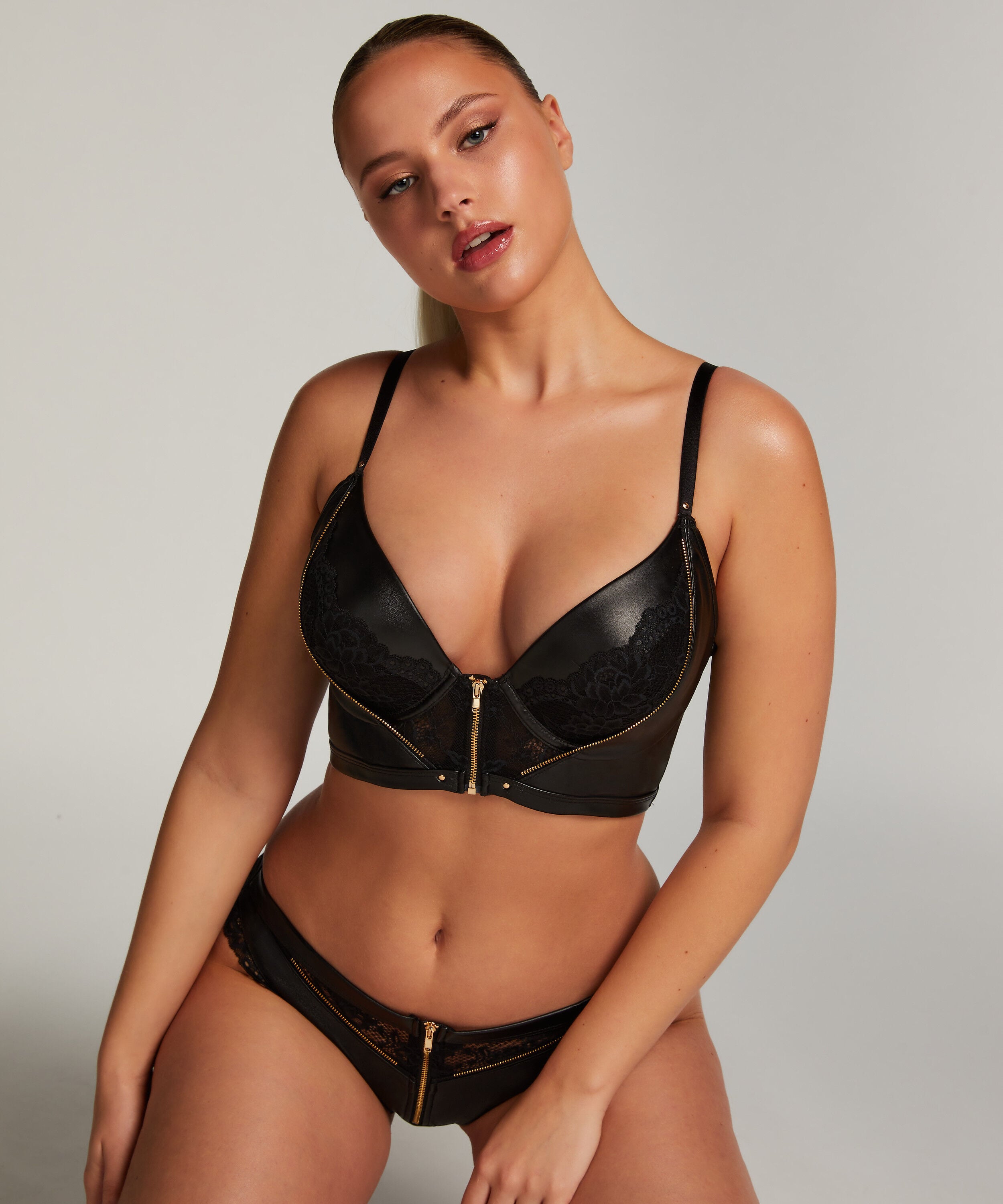 Vorgeformter Push-up-Longline-Bügel-BH Talia