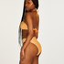 Bikini-Unterteil mit hohem Beinausschnitt Riviera, Orange