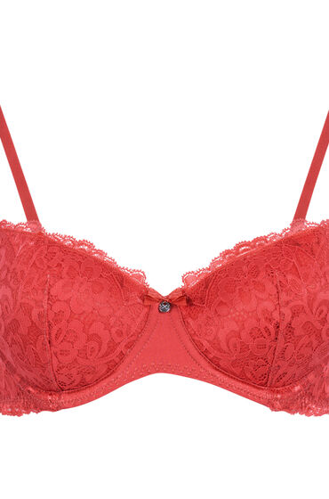 Thumbnail - Hunkemöller Vorgeformter Bügel-BH Marine Rot