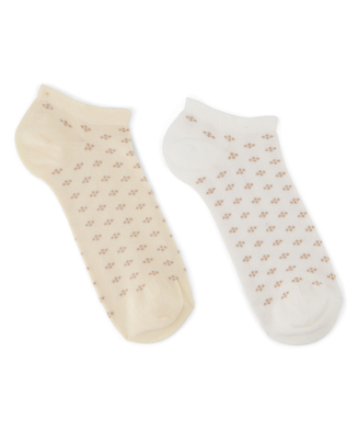 2 Paar Socken, Weiß