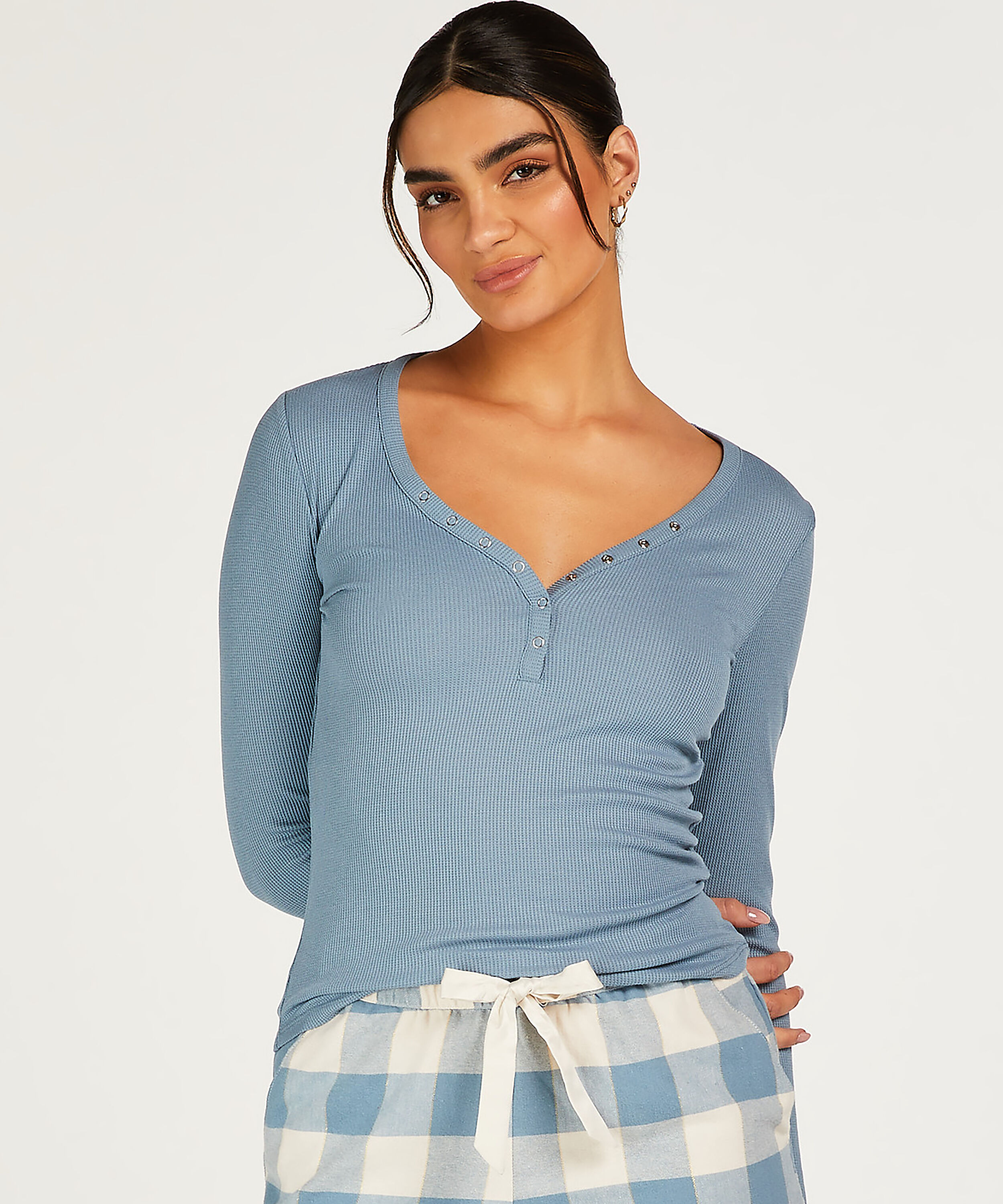 Pyjamatop, Blau Pyjamatop, Blau
