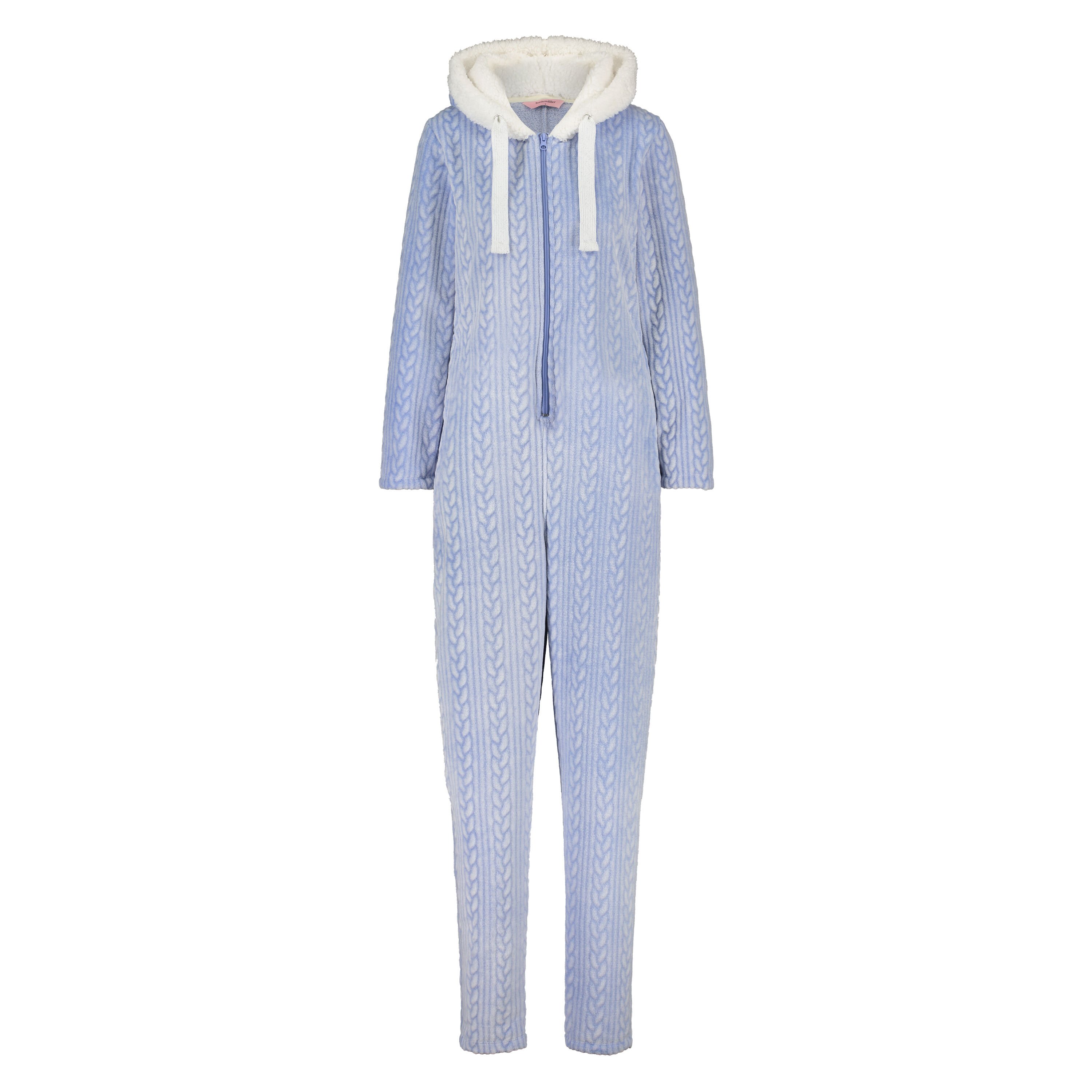 Onesie aus Fleece, Blau