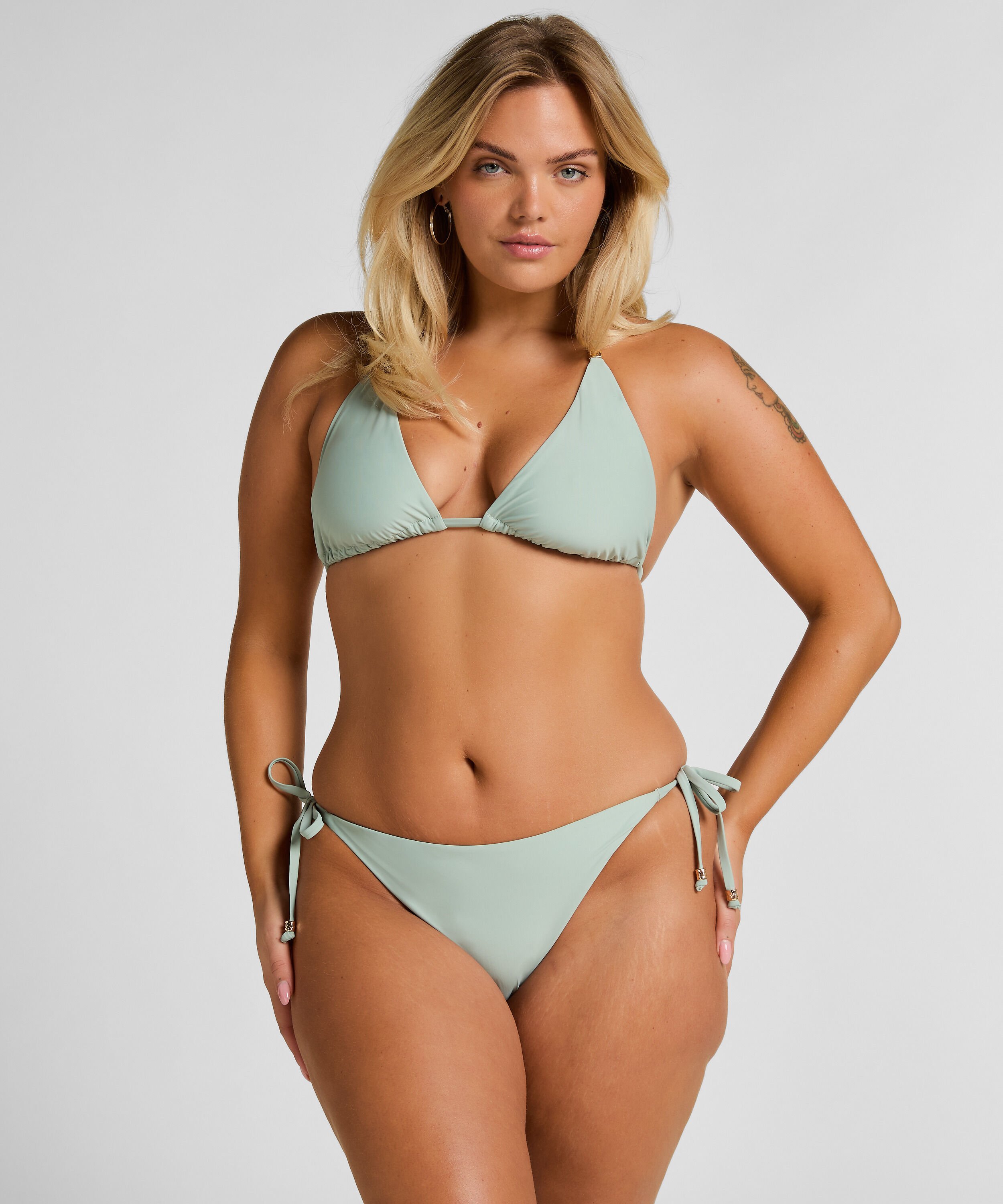 Luxe Bikini-Unterteil, Grün Luxe Bikini-Unterteil, Grün